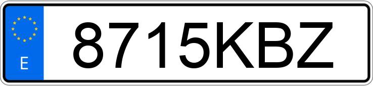 Numer rejestracyjny 8715KBZ posiada NISSAN JUKE Numer rejestracyjny 8715KBZ posiada NISSAN JUKE