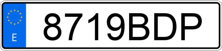 Numer rejestracyjny 8719BDP posiada RENAULT PREMIUM