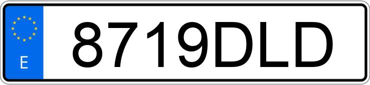 Numer rejestracyjny 8719DLD posiada NISSAN MICRA