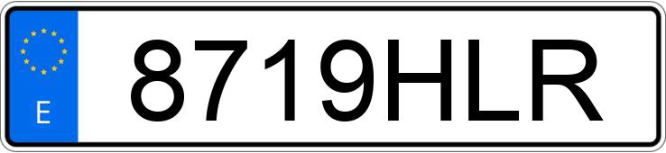 Numer rejestracyjny 8719HLR posiada VOLKSWAGEN GOLF Numer rejestracyjny 8719HLR posiada VOLKSWAGEN GOLF