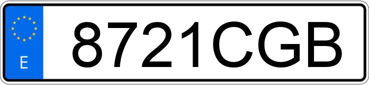 Numer rejestracyjny 8721CGB posiada RENAULT CLIO Numer rejestracyjny 8721CGB posiada RENAULT CLIO