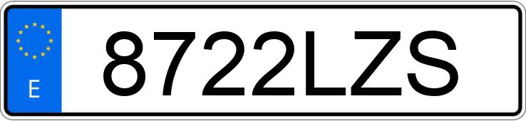 Numer rejestracyjny 8722LZS posiada HYUNDAI TUCSON