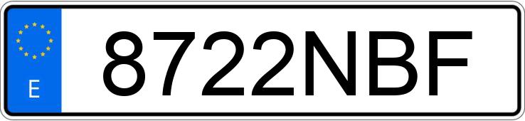 Numer rejestracyjny 8722NBF posiada VOGE 900 Numer rejestracyjny 8722NBF posiada VOGE 900