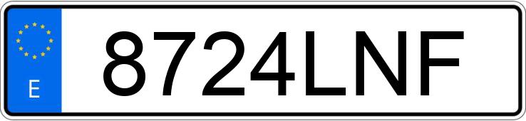 Numer rejestracyjny 8724LNF posiada LAND ROVER DISCOVERY SPORT Numer rejestracyjny 8724LNF posiada LAND ROVER DISCOVERY SPORT