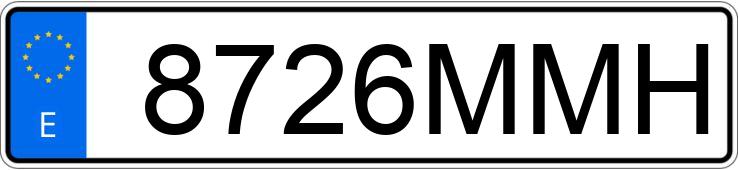 Numer rejestracyjny 8726MMH posiada YAMAHA NMAX Numer rejestracyjny 8726MMH posiada YAMAHA NMAX