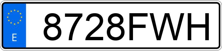 Numer rejestracyjny 8728FWH posiada SUZUKI SWIFT Numer rejestracyjny 8728FWH posiada SUZUKI SWIFT
