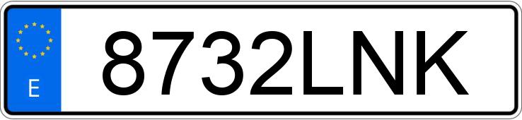 Numer rejestracyjny 8732LNK posiada HYUNDAI TUCSON