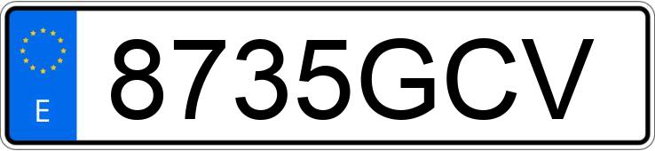 Numer rejestracyjny 8735GCV posiada AUDI A3 Numer rejestracyjny 8735GCV posiada AUDI A3