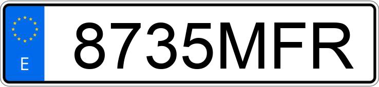 Numer rejestracyjny 8735MFR posiada BMW R 1250 Numer rejestracyjny 8735MFR posiada BMW R 1250