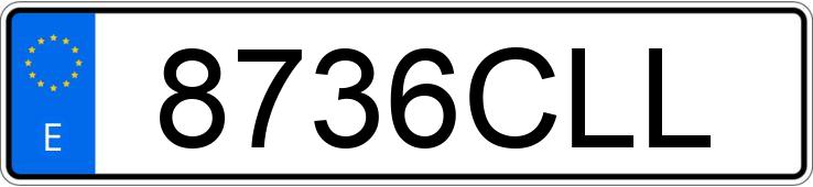 Numer rejestracyjny 8736CLL posiada FORD FOCUS Numer rejestracyjny 8736CLL posiada FORD FOCUS