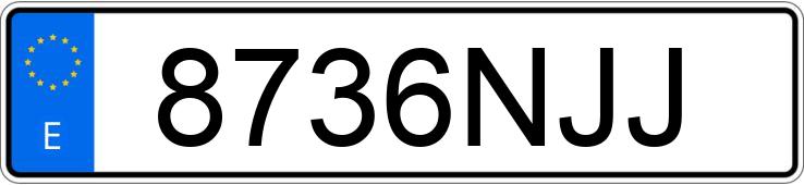 Numer rejestracyjny 8736NJJ posiada MERCEDES CLA (118)