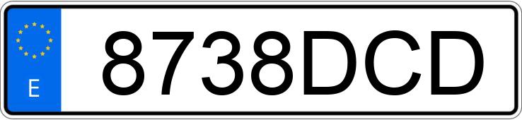 Numer rejestracyjny 8738DCD posiada MERCEDES C (203) 180 K AVANTGARDE