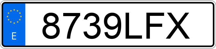 Numer rejestracyjny 8739LFX posiada MERCEDES CLA (117) Numer rejestracyjny 8739LFX posiada MERCEDES CLA (117)