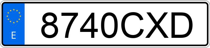 Numer rejestracyjny 8740CXD posiada RENAULT CLIO Numer rejestracyjny 8740CXD posiada RENAULT CLIO