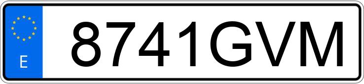 Numer rejestracyjny 8741GVM posiada PEUGEOT 206 + Numer rejestracyjny 8741GVM posiada PEUGEOT 206 +