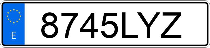 Numer rejestracyjny 8745LYZ posiada MERCEDES CLS (257) Numer rejestracyjny 8745LYZ posiada MERCEDES CLS (257)