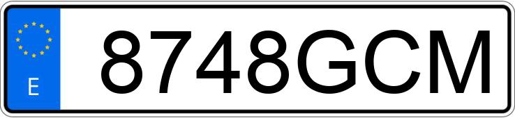 Numer rejestracyjny 8748GCM posiada CITROEN C3
