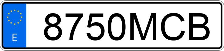 Numer rejestracyjny 8750MCB posiada KIA CEED 1.6 CRDI 110 DRIVE