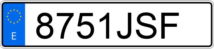 Numer rejestracyjny 8751JSF posiada FIAT PUNTO Numer rejestracyjny 8751JSF posiada FIAT PUNTO