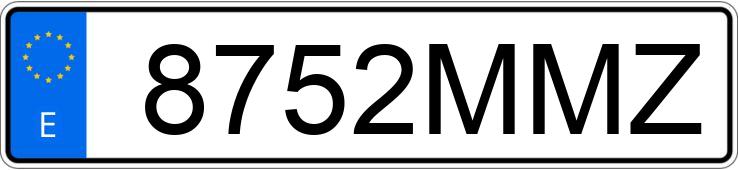 Numer rejestracyjny 8752MMZ posiada YAMAHA MT 09 Numer rejestracyjny 8752MMZ posiada YAMAHA MT 09