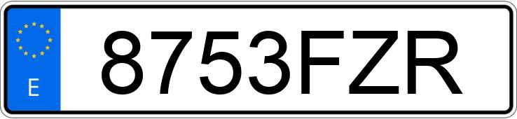 Numer rejestracyjny 8753FZR posiada VOLVO C30 Numer rejestracyjny 8753FZR posiada VOLVO C30