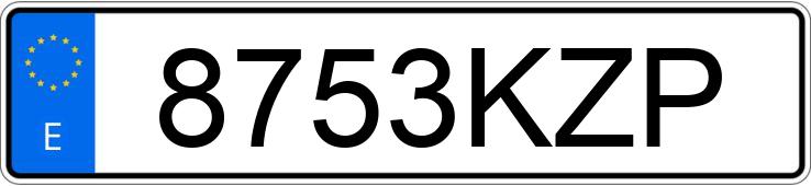 Numer rejestracyjny 8753KZP posiada ALFA ROMEO STELVIO