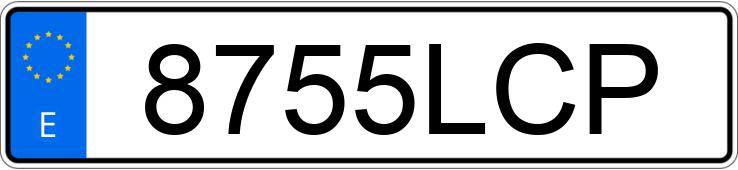 Le numéro d’enregistrement 8755LCP a BMW SERIE 4 Le numéro d’enregistrement 8755LCP a BMW SERIE 4
