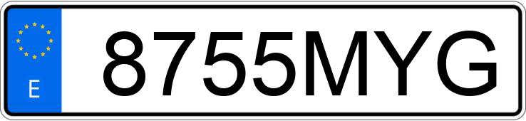 Numer rejestracyjny 8755MYG posiada NISSAN QASHQAI Numer rejestracyjny 8755MYG posiada NISSAN QASHQAI