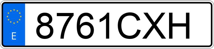 Numer rejestracyjny 8761CXH posiada MERCEDES M (163-164)