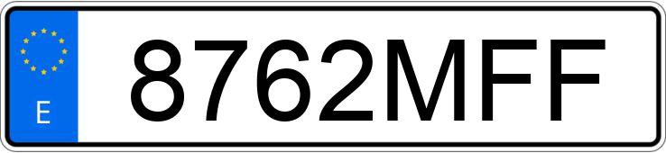 Numer rejestracyjny 8762MFF posiada KIA STONIC