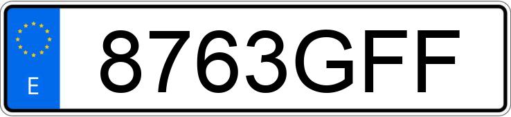 Numer rejestracyjny 8763GFF posiada CITROEN BERLINGO Numer rejestracyjny 8763GFF posiada CITROEN BERLINGO