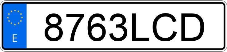 Numer rejestracyjny 8763LCD posiada NISSAN QASHQAI