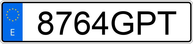 Numer rejestracyjny 8764GPT posiada CITROEN C4 GRAND PICASSO