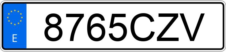 Numer rejestracyjny 8765CZV posiada ALFA ROMEO GT Numer rejestracyjny 8765CZV posiada ALFA ROMEO GT