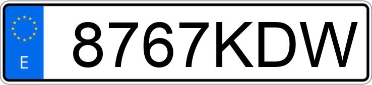 Numer rejestracyjny 8767KDW posiada FORD FOCUS Numer rejestracyjny 8767KDW posiada FORD FOCUS