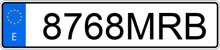 Numer rejestracyjny 8768MRB posiada KIA STONIC