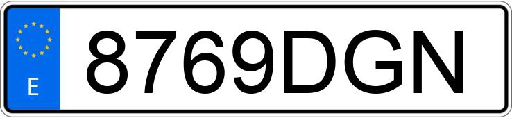 Numer rejestracyjny 8769DGN posiada NISSAN MICRA Numer rejestracyjny 8769DGN posiada NISSAN MICRA
