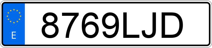 Numer rejestracyjny 8769LJD posiada RENAULT KOLEOS