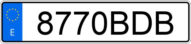 Numer rejestracyjny 8770BDB posiada BMW SERIE 3 Numer rejestracyjny 8770BDB posiada BMW SERIE 3