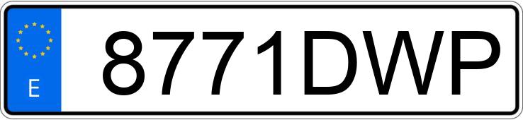 Numer rejestracyjny 8771DWP posiada CHEVROLET-GM KALOS