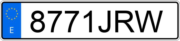 Numer rejestracyjny 8771JRW posiada SEAT LEON Numer rejestracyjny 8771JRW posiada SEAT LEON