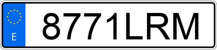 Numer rejestracyjny 8771LRM posiada CITROEN BERLINGO Numer rejestracyjny 8771LRM posiada CITROEN BERLINGO
