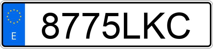 Numer rejestracyjny 8775LKC posiada OPEL ASTRA