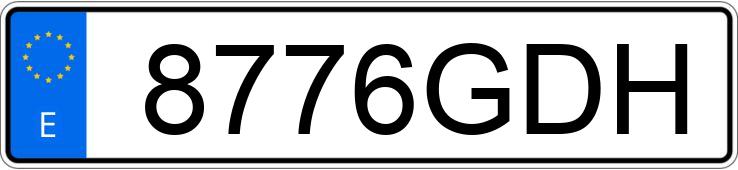 Numer rejestracyjny 8776GDH posiada RENAULT CLIO Numer rejestracyjny 8776GDH posiada RENAULT CLIO