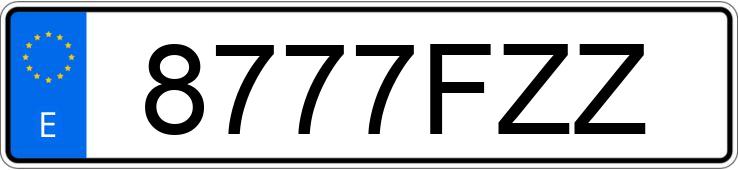 Numer rejestracyjny 8777FZZ posiada RENAULT GRAND SCENIC Numer rejestracyjny 8777FZZ posiada RENAULT GRAND SCENIC