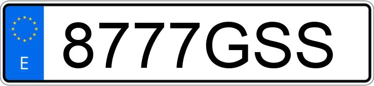 Numer rejestracyjny 8777GSS posiada SSANGYONG/KGM RODIUS