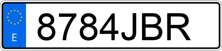 Numer rejestracyjny 8784JBR posiada RENAULT CAPTUR Numer rejestracyjny 8784JBR posiada RENAULT CAPTUR