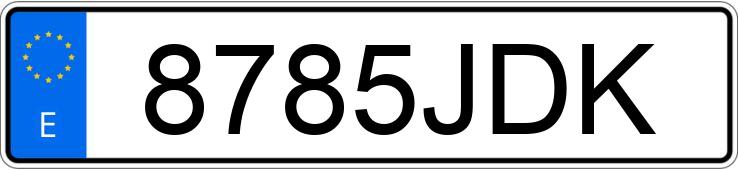 Numer rejestracyjny 8785JDK posiada SEAT LEON Numer rejestracyjny 8785JDK posiada SEAT LEON