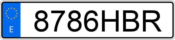 Numer rejestracyjny 8786HBR posiada VOLKSWAGEN MULTIVAN Numer rejestracyjny 8786HBR posiada VOLKSWAGEN MULTIVAN