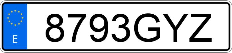 Numer rejestracyjny 8793GYZ posiada VOLKSWAGEN TIGUAN Numer rejestracyjny 8793GYZ posiada VOLKSWAGEN TIGUAN